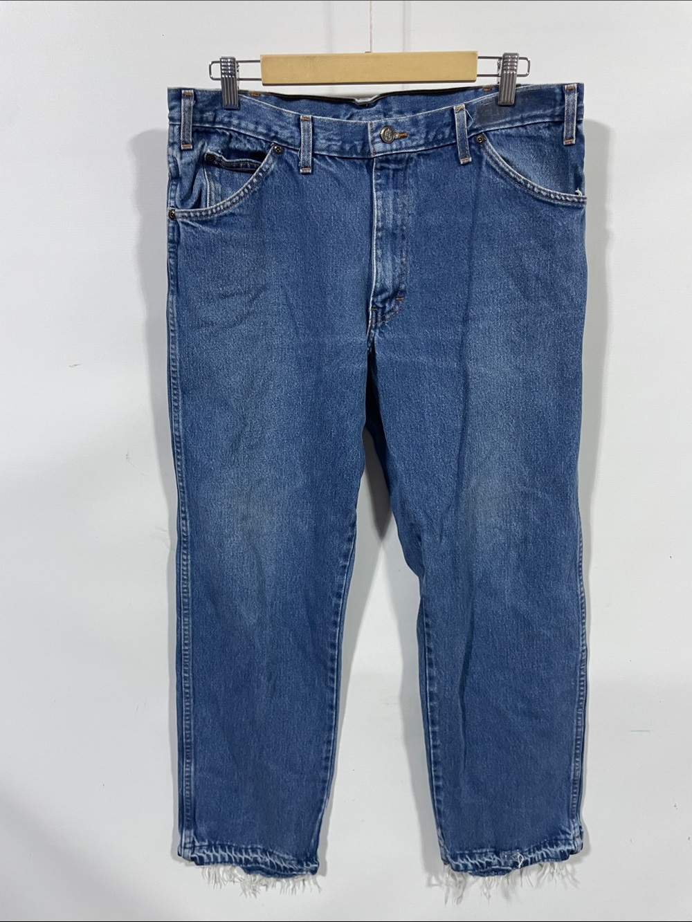 Dickies Men's Relaxed Blue Denim Jeans